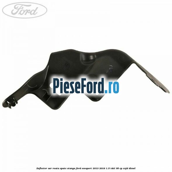 Deflector aer roata spate stanga Ford EcoSport 2013-2018 1.5 TDCi 95 cp XVJD diesel