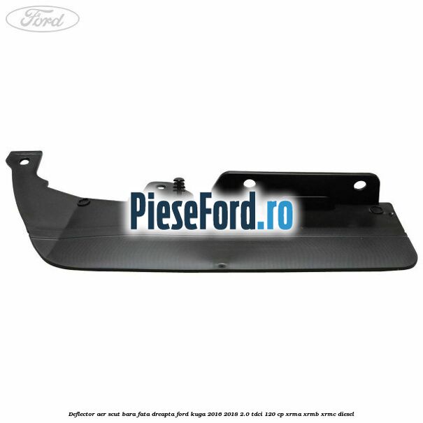 Deflector aer scut bara fata dreapta Ford Kuga 2016-2018 2.0 TDCi 120 cp XRMA, XRMB, XRMC diesel