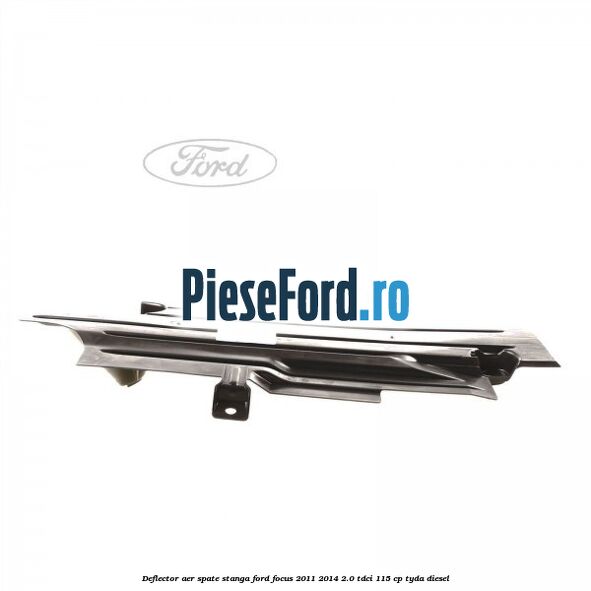 Deflector aer spate stanga Ford Focus 2011-2014 2.0 TDCi 115 cp TYDA diesel