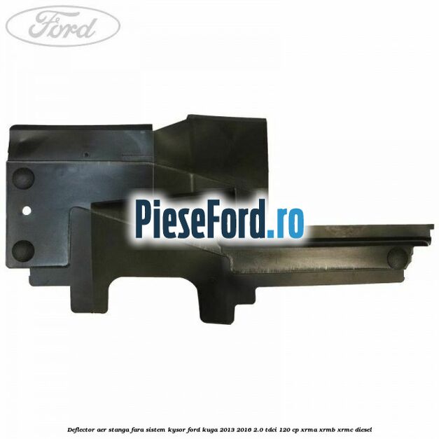 Deflector aer stanga fara sistem Kysor Ford Kuga 2013-2016 2.0 TDCi 120 cp XRMA, XRMB, XRMC diesel