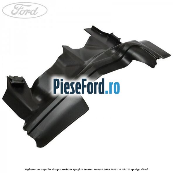Deflector aer superior dreapta radiator apa Ford Tourneo Connect 2013-2018 1.6 TDCi 75 cp UBGA diesel