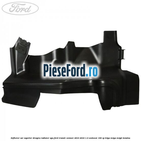 Deflector aer superior dreapta radiator apa Ford Transit Connect 2013-2018 1.0 EcoBoost 100 cp B3GA, M2GA, M2GB benzina