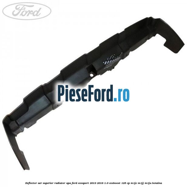Deflector aer superior radiator apa Ford EcoSport 2013-2018 1.0 EcoBoost 125 cp M1JC, M1JJ, M1JU benzina