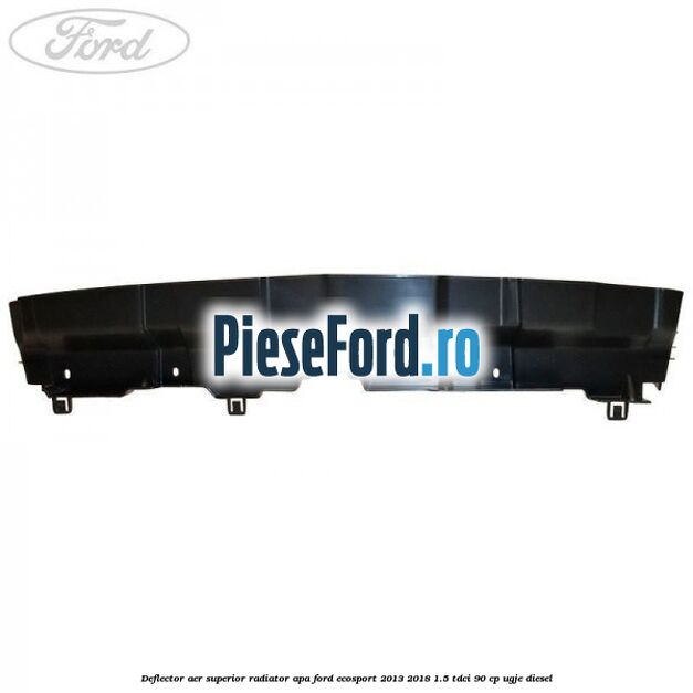 Deflector aer superior radiator apa Ford EcoSport 2013-2018 1.5 TDCi 90 cp UGJE diesel