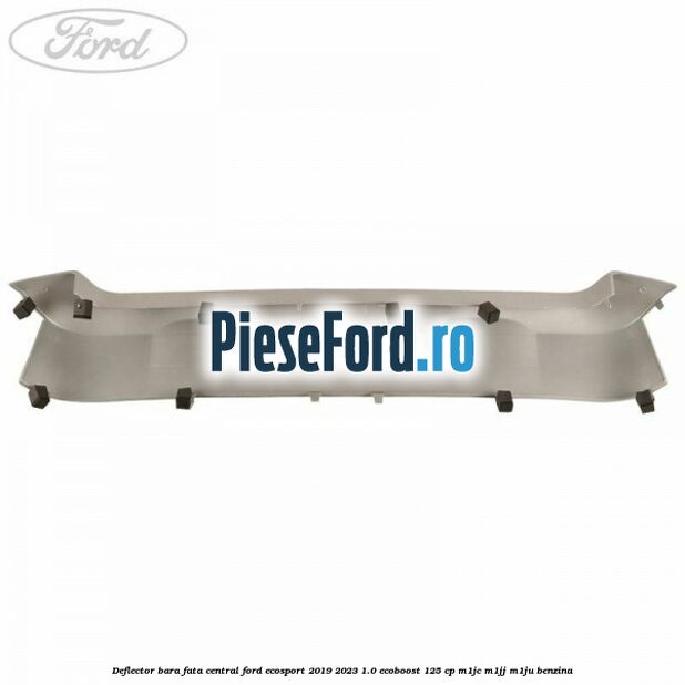 Deflector bara fata central Ford EcoSport 2019-2023 1.0 EcoBoost 125 cp M1JC, M1JJ, M1JU benzina