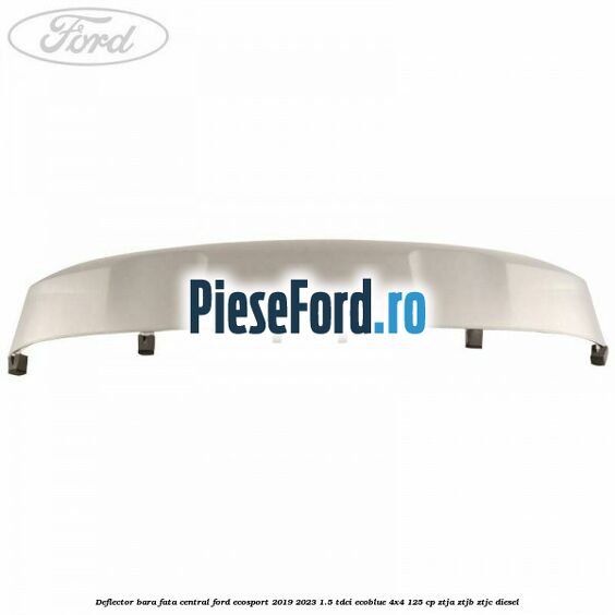 Deflector bara fata central Ford EcoSport 2019-2023 1.5 TDCi EcoBlue 4x4 125 cp ZTJA, ZTJB, ZTJC diesel