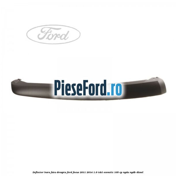 Deflector bara fata dreapta Ford Focus 2011-2014 1.6 TDCi ECOnetic 105 cp Deflector bara fata dreapta Ford Focus 2011-2014 1.6 TDCi ECOnetic 105 cp NGDA, NGDB diesel