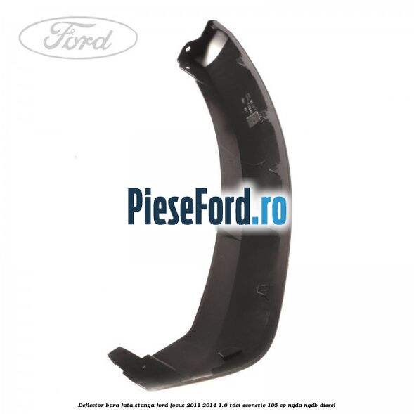 Deflector bara fata stanga Ford Focus 2011-2014 1.6 TDCi ECOnetic 105 cp Deflector bara fata stanga Ford Focus 2011-2014 1.6 TDCi ECOnetic 105 cp NGDA, NGDB diesel
