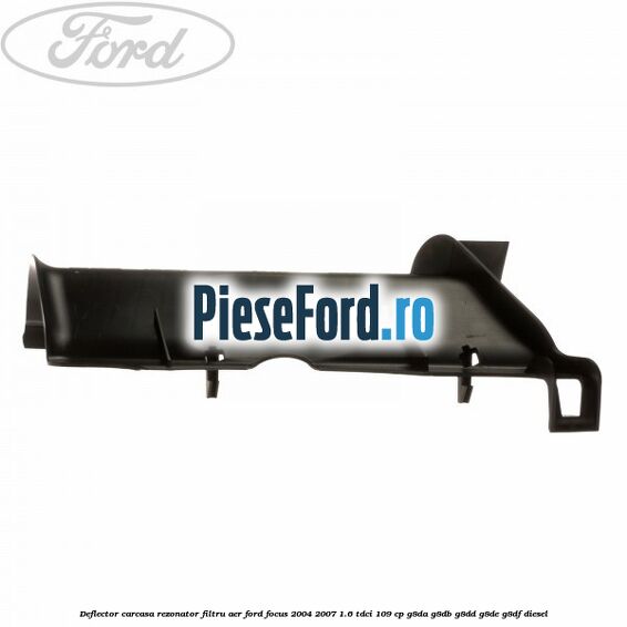 Deflector carcasa rezonator filtru aer Ford Focus 2004-2007 1.6 TDCi 109 cp Deflector carcasa rezonator filtru aer Ford Focus 2004-2007 1.6 TDCi 109 cp G8DA, G8DB, G8DD, G8DE, G8DF diesel