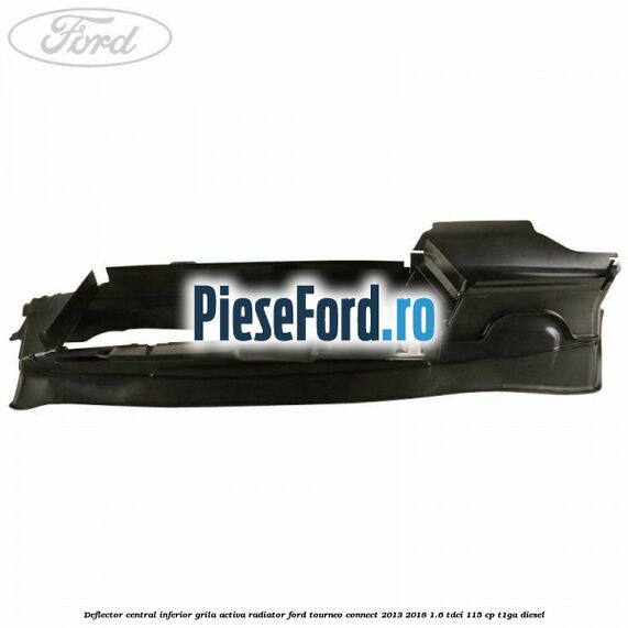 Deflector central inferior grila activa radiator Ford Tourneo Connect 2013-2018 1.6 TDCi 115 cp T1GA diesel