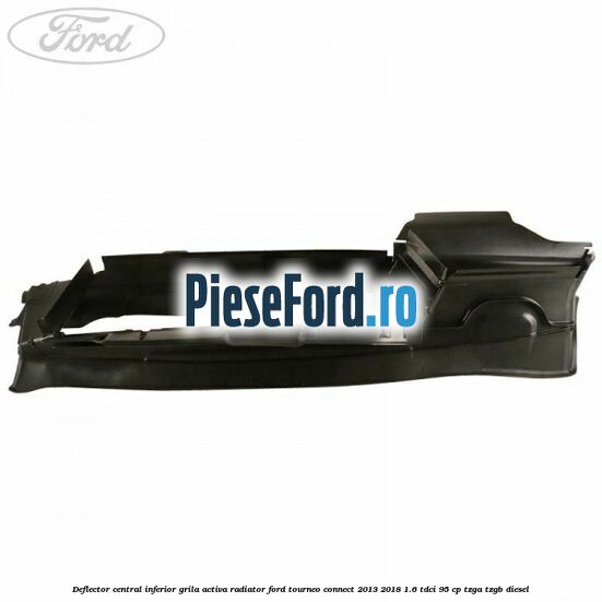 Deflector central inferior grila activa radiator Ford Tourneo Connect 2013-2018 1.6 TDCi 95 cp TZGA, TZGB diesel