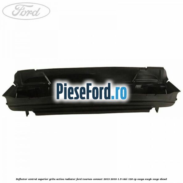 Deflector central superior grila activa radiator Ford Tourneo Connect 2013-2018 1.5 TDCi 120 cp XWGA, XWGB, XWGC diesel