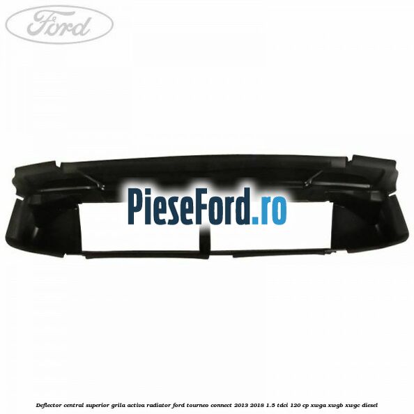 Deflector central superior grila activa radiator Ford Tourneo Connect 2013-2018 1.5 TDCi 120 cp XWGA, XWGB, XWGC diesel