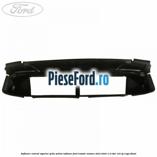 Deflector central superior grila activa radiator Ford Transit Connect 2013-2018 1.6 TDCi 115 cp T1GA diesel