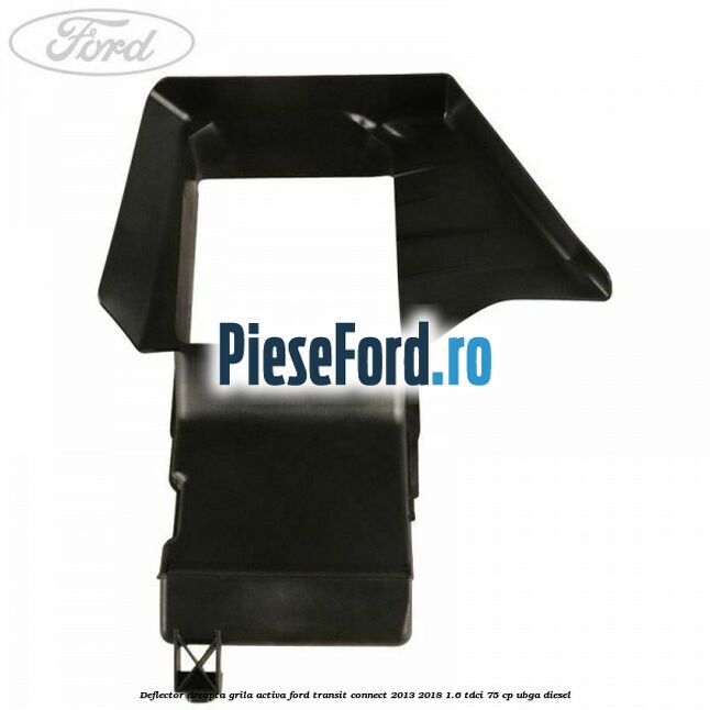 Deflector dreapta grila activa Ford Transit Connect 2013-2018 1.6 TDCi 75 cp UBGA diesel