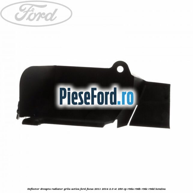 Deflector dreapta radiator grila activa Ford Focus 2011-2014 2.0 ST 250 cp Deflector dreapta radiator grila activa Ford Focus 2011-2014 2.0 ST 250 cp R9DA, R9DB, R9DC, R9DD benzina
