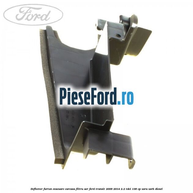 Deflector furtun evacuare carcasa filtru aer Ford Transit 2006-2014 2.2 TDCi 136 cp Deflector furtun evacuare carcasa filtru aer Ford Transit 2006-2014 2.2 TDCi 136 cp USRA, USRB diesel