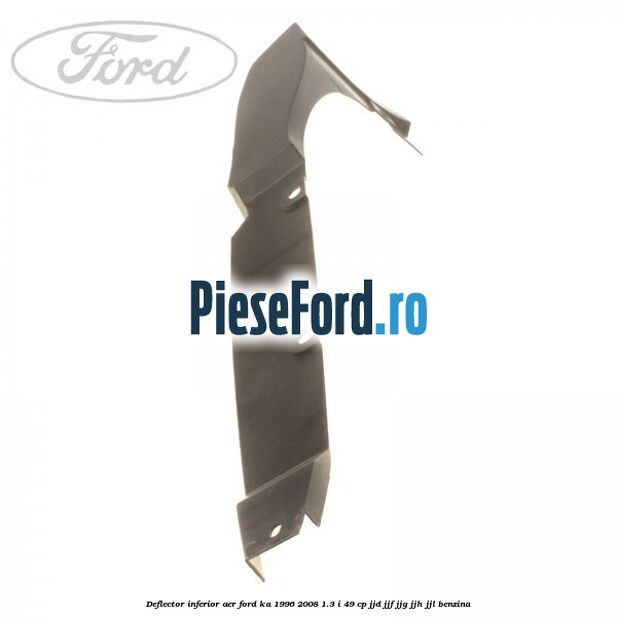 Deflector inferior aer Ford Ka 1996-2008 1.3 i 49 cp JJD, JJF, JJG, JJH, JJL benzina