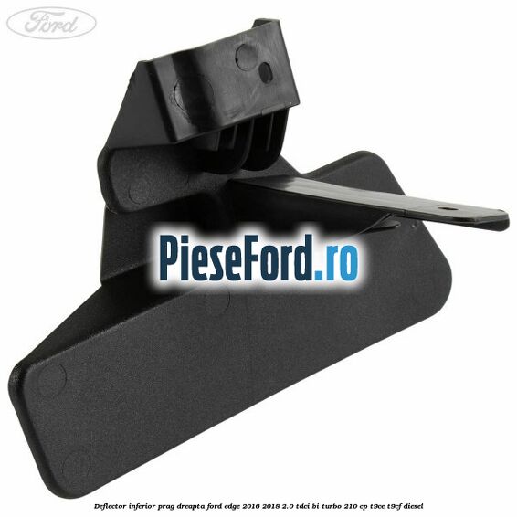 Deflector inferior prag dreapta Ford Edge 2016-2018 2.0 TDCi Bi-Turbo 210 cp T9CE, T9CF diesel