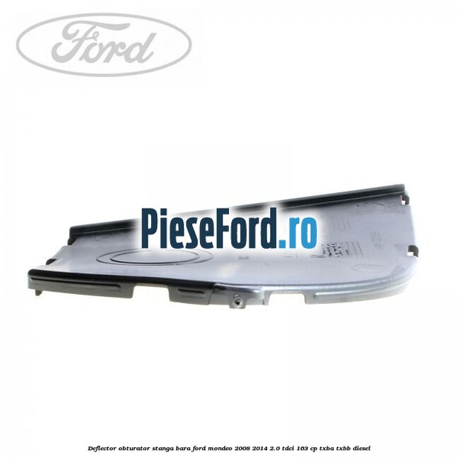 Deflector obturator stanga bara Ford Mondeo 2008-2014 2.0 TDCi 163 cp TXBA, TXBB diesel