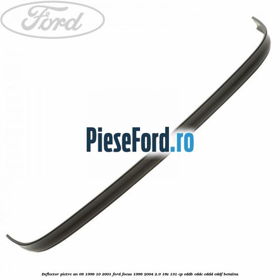 Deflector pietre an 08/1998-10/2001 Ford Focus 1998-2004 2.0 16V 131 cp EDDB, EDDC, EDDD, EDDF benzina