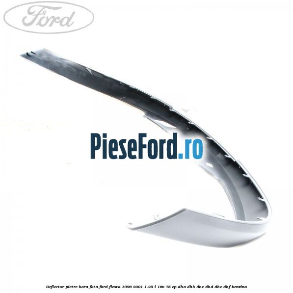 Deflector pietre bara fata Ford Fiesta 1996-2001 1.25 i 16V 75 cp DHA, DHB, DHC, DHD, DHE, DHF benzina