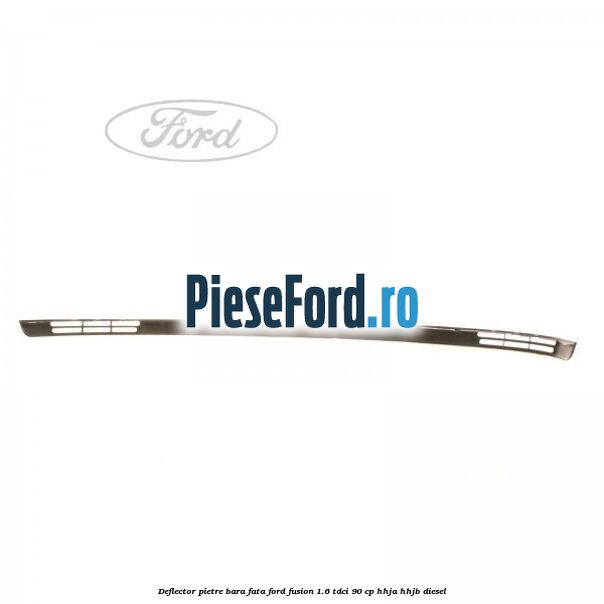 Deflector pietre bara fata Ford Fusion 1.6 TDCi 90 cp Deflector pietre bara fata Ford Fusion 1.6 TDCi 90 cp HHJA, HHJB diesel
