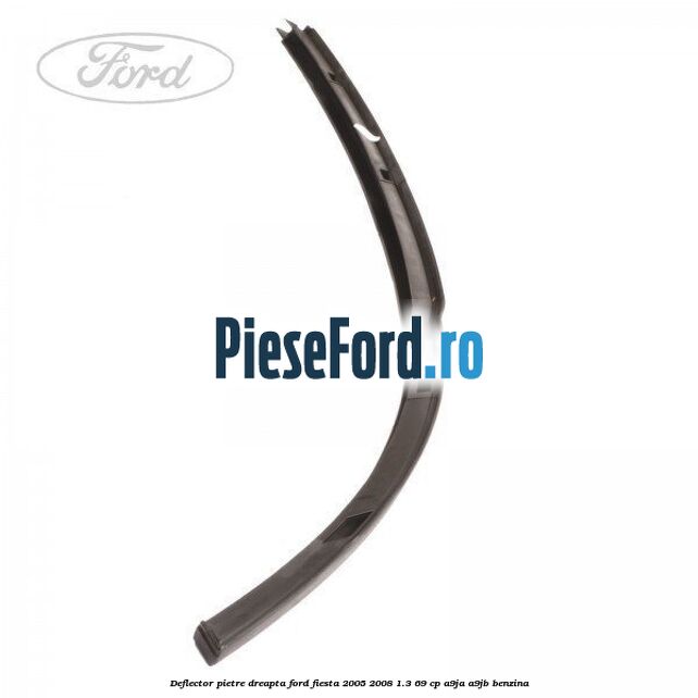 Deflector pietre, dreapta Ford Fiesta 2005-2008 1.3 69 cp A9JA, A9JB benzina