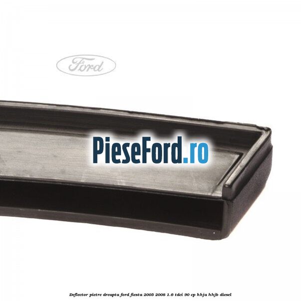 Deflector pietre, dreapta Ford Fiesta 2005-2008 1.6 TDCi 90 cp HHJA, HHJB diesel