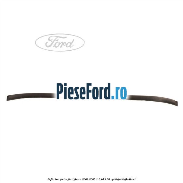 Deflector pietre Ford Fiesta 2002-2005 1.6 TDCi 90 cp HHJA, HHJB diesel
