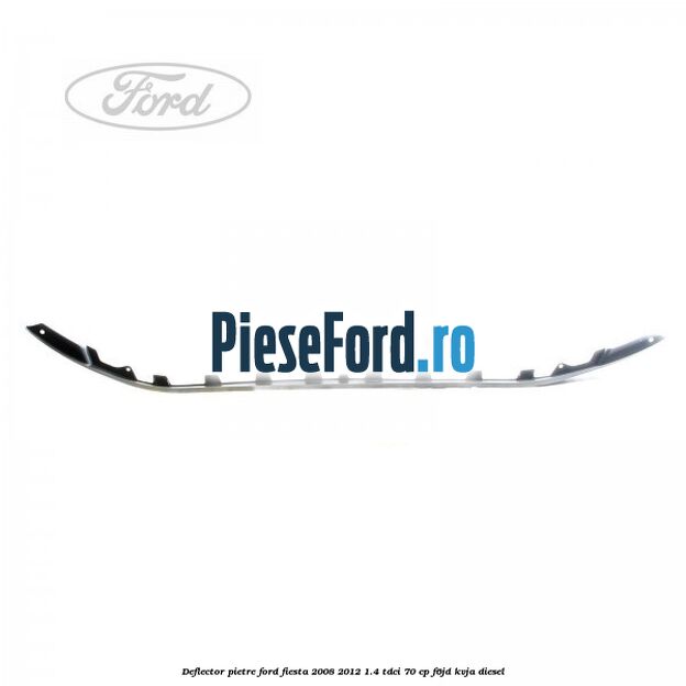 Deflector pietre Ford Fiesta 2008-2012 1.4 TDCi 70 cp F6JD, KVJA diesel