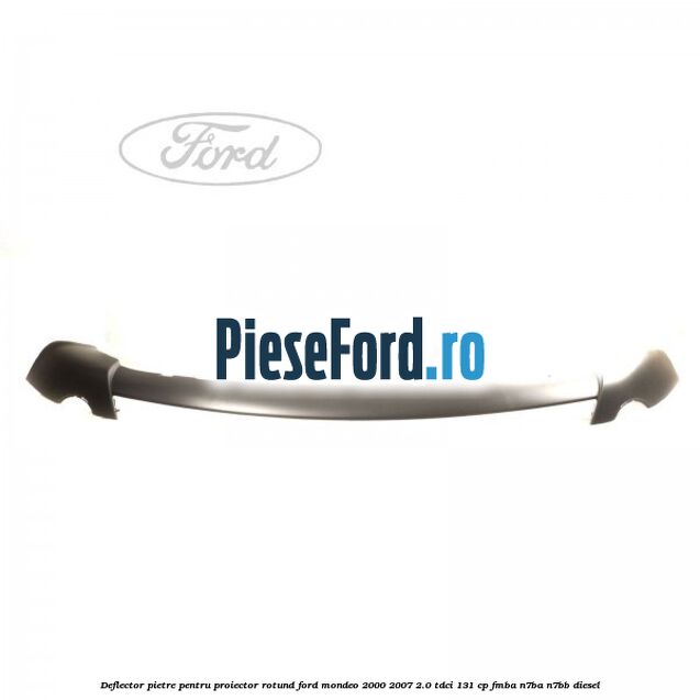 Deflector pietre pentru proiector rotund Ford Mondeo 2000-2007 2.0 TDCi 131 cp FMBA, N7BA, N7BB diesel