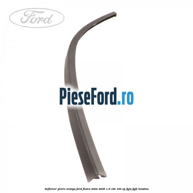 Deflector pietre, stanga Ford Fiesta 2002-2005 1.6 16V 100 cp FYJA, FYJB benzina