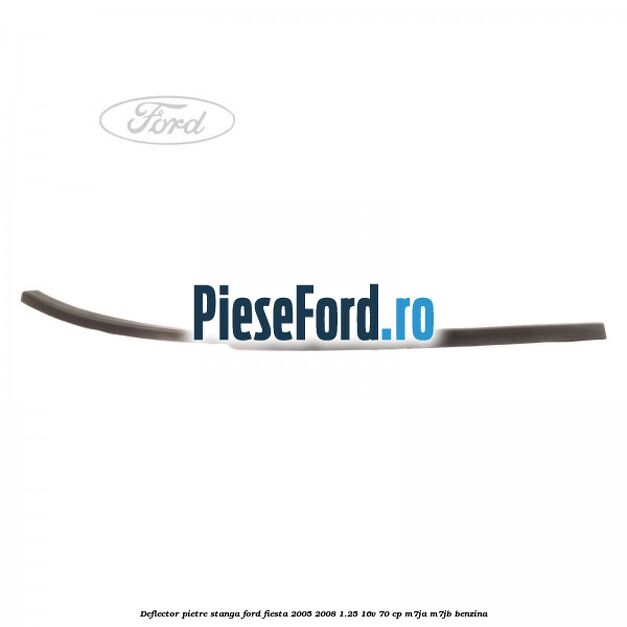 Deflector pietre, stanga Ford Fiesta 2005-2008 1.25 16V 70 cp Deflector pietre, stanga Ford Fiesta 2005-2008 1.25 16V 70 cp M7JA, M7JB benzina