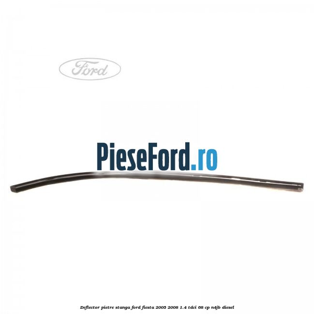 Deflector pietre, stanga Ford Fiesta 2005-2008 1.4 TDCi 68 cp N4JB diesel