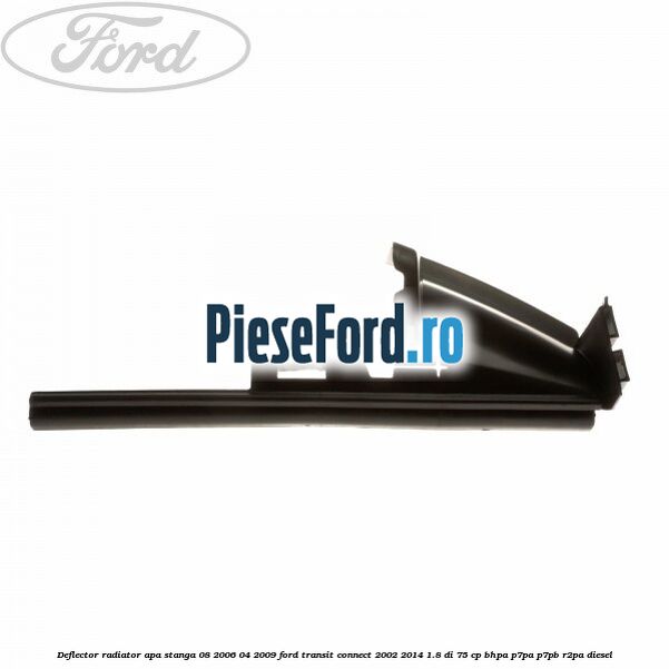 Deflector radiator apa stanga 08/2006-04/2009 Ford Transit Connect 2002-2014 1.8 Di 75 cp BHPA, P7PA, P7PB, R2PA diesel