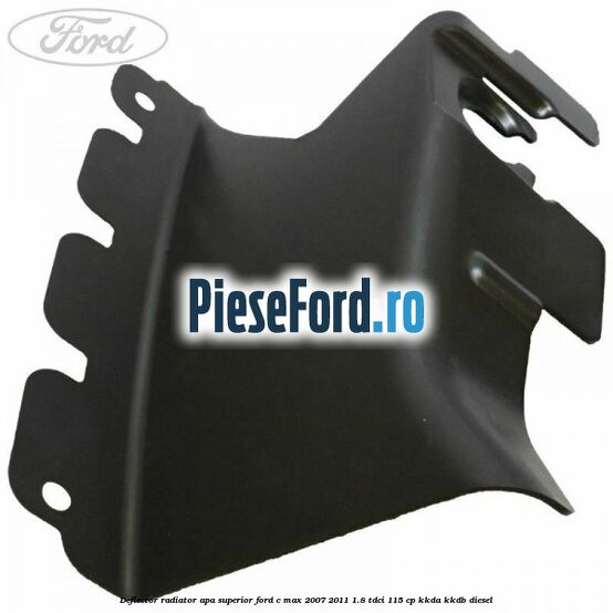 Deflector radiator apa superior Ford C-Max 2007-2011 1.8 TDCi 115 cp KKDA, KKDB diesel