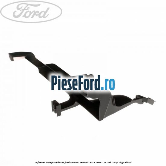 Deflector stanga radiator Ford Tourneo Connect 2013-2018 1.6 TDCi 75 cp UBGA diesel