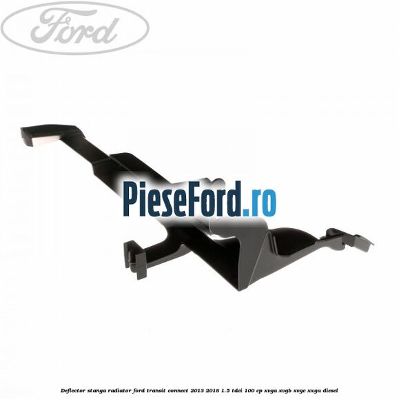 Deflector stanga radiator Ford Transit Connect 2013-2018 1.5 TDCi 100 cp XVGA, XVGB, XVGC, XXGA diesel