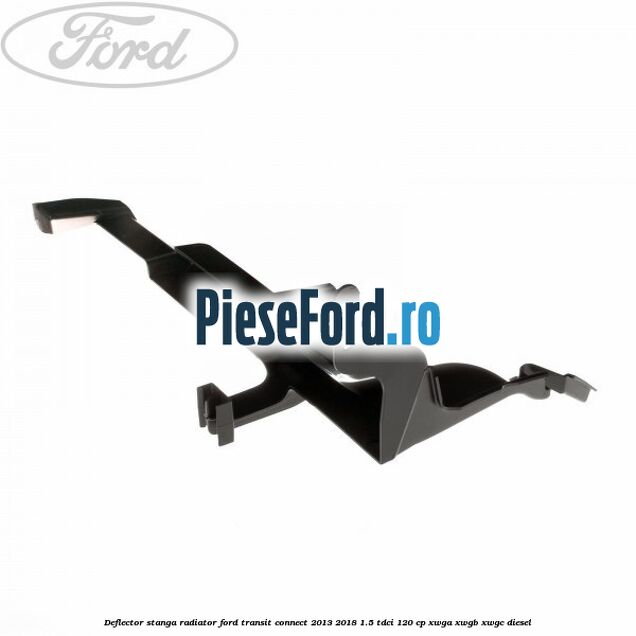 Deflector stanga radiator Ford Transit Connect 2013-2018 1.5 TDCi 120 cp XWGA, XWGB, XWGC diesel