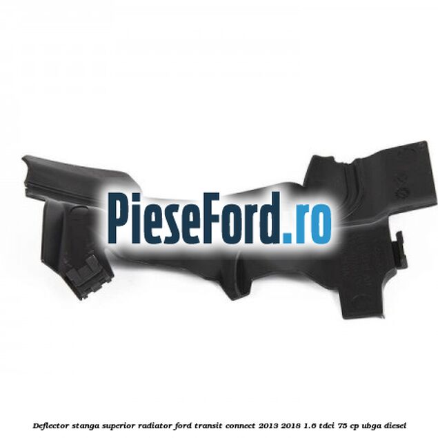 Deflector stanga superior radiator Ford Transit Connect 2013-2018 1.6 TDCi 75 cp UBGA diesel