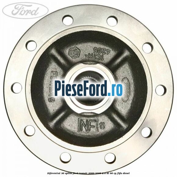 Diferential 36 spline Ford Transit 2000-2006 2.0 DI 86 cp F3FA diesel