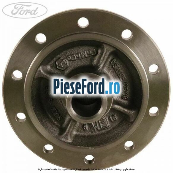 Diferential cutie 5 trepte VXT75 Ford Transit 2006-2014 2.2 TDCi 110 cp QVFA diesel