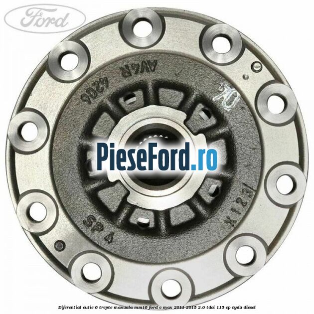 Diferential cutie 6 trepte manuala MMT6 Ford C-Max 2011-2015 2.0 TDCi 115 cp TYDA diesel