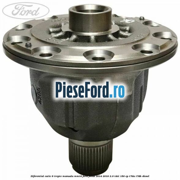Diferential cutie 6 trepte manuala MMT6 Ford Focus 2014-2018 2.0 TDCi 150 cp T7DA, T7DB diesel