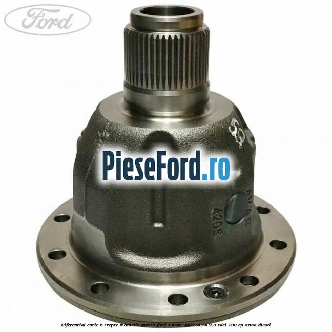 Diferential cutie 6 trepte manuala MMT6 Ford S-Max 2007-2014 2.0 TDCi 130 cp AZWA diesel