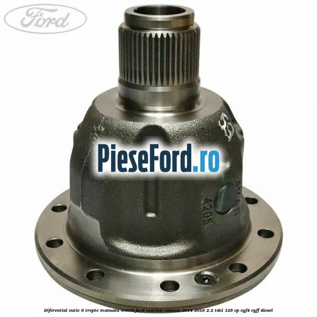 Diferential cutie 6 trepte manuala MMT6 Ford Tourneo Custom 2014-2018 2.2 TDCi 125 cp Diferential cutie 6 trepte manuala MMT6 Ford Tourneo Custom 2014-2018 2.2 TDCi 125 cp CYF4, CYFF diesel