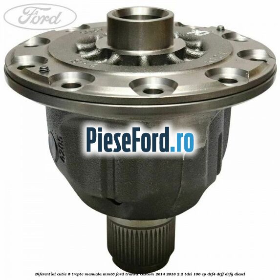 Diferential cutie 6 trepte manuala MMT6 Ford Transit Custom 2014-2018 2.2 TDCi 100 cp DRF4, DRFF, DRFG diesel