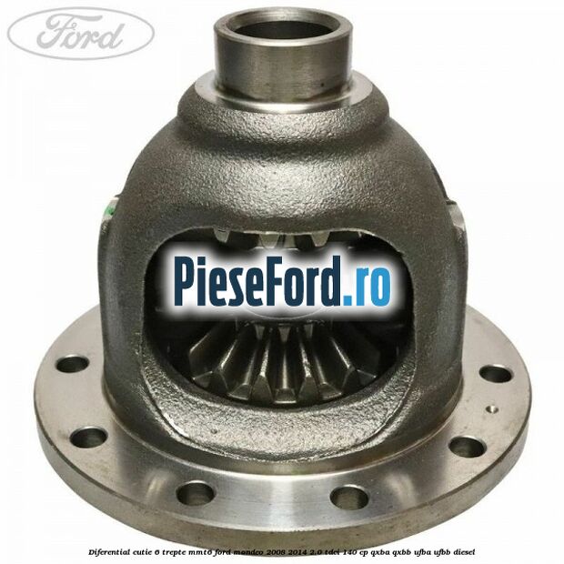 Diferential cutie 6 trepte MMT6 Ford Mondeo 2008-2014 2.0 TDCi 140 cp QXBA, QXBB, UFBA, UFBB diesel