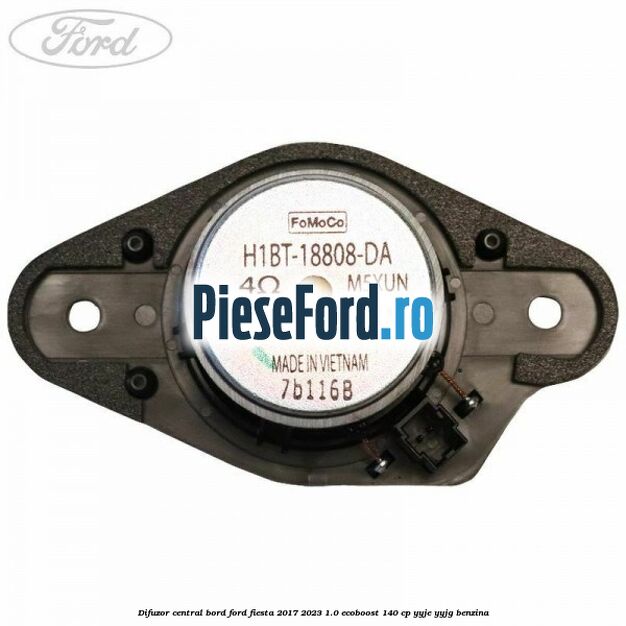 Difuzor central bord Ford Fiesta 2017-2023 1.0 EcoBoost 140 cp YYJE, YYJG benzina